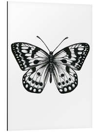 Tableau en aluminium Papillon