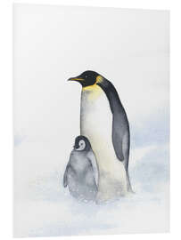 Foam board print Penguin mother