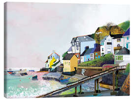 Obraz na płótnie Houses on the coast - Paul Nicholls