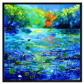 Gerahmter Kunstdruck Zauberteich