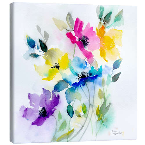 Canvas print Colourful flowers