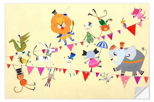 Wall sticker Circus Animals