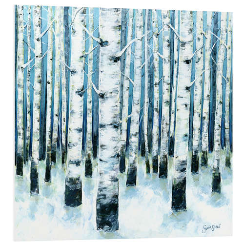 PVC-taulu Birch forest