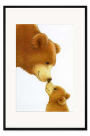 Gerahmter Kunstdruck Großer Bär, Kleiner Bär