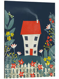 Magnettafel Haus in der Natur