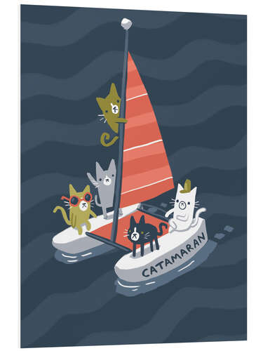 Tableau en PVC Catamaran