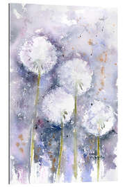 Gallery print Dandelions in the wind