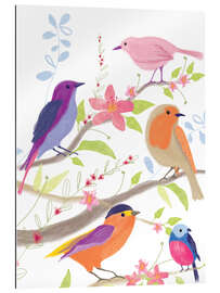 Gallery print Colorful birds