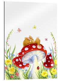 Galleriprint Mouse on a fly agaric