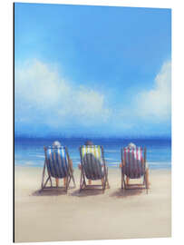 Magnettafel Trio am Strand