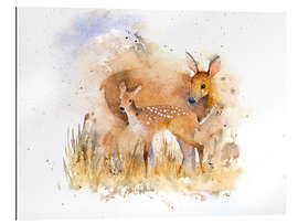 Gallery print Deer family