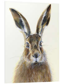 Foam board print Wild hare