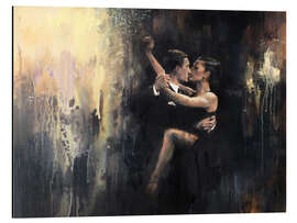 Magnettafel Tangotänzer