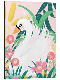 Magnettafel Schwanennest