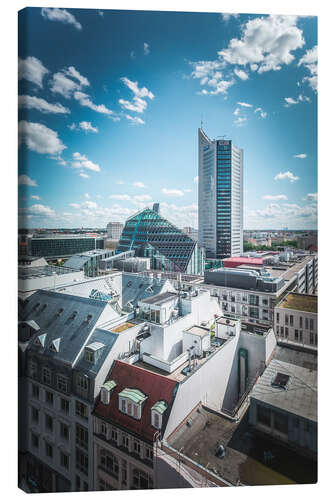 Leinwandbild City-Hochhaus, Leipzig