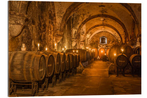 Stampa su plexi-alluminio Cantina storica nel monastero cistercense