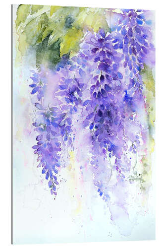 Tableau en plexi-alu Lilas violet