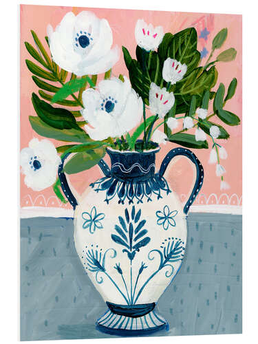 Foam board print Folklore vase