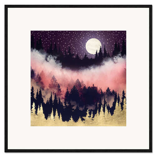 Framed art print Evening glow