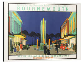 Magnettafel Bournemouth (englisch)