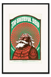 Gerahmter Kunstdruck Grateful Dead Konzert 1966