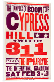 Tableau en plexi-alu Cypress Hill with 311, Concert 1996