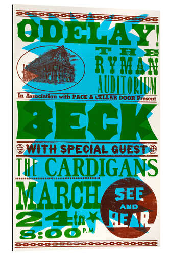 Gallery Print Beck With Special Guests, The Cardigans 1990s