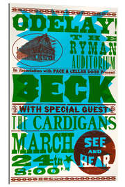 Gallery print Beck With Special Guests, The Cardigans 1990s