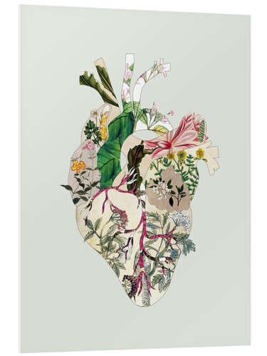 PVC print Botanical heart