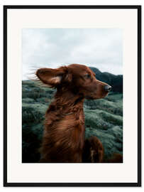 Gerahmter Kunstdruck Troja, in sich ruhend