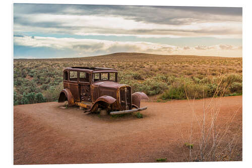 Foam board print Route 66