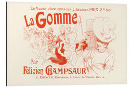 Magnettafel Der Gummi (französisch)