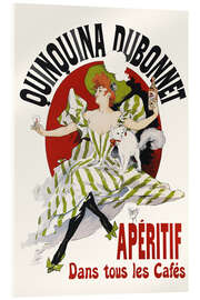 Acrylic print Quinquina Dubonnet (French) - Jules Chéret