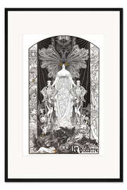 Gerahmter Kunstdruck Das Monster