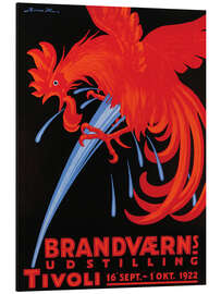 Magnettafel Ausstellung der Feuerwehr (dänisch)