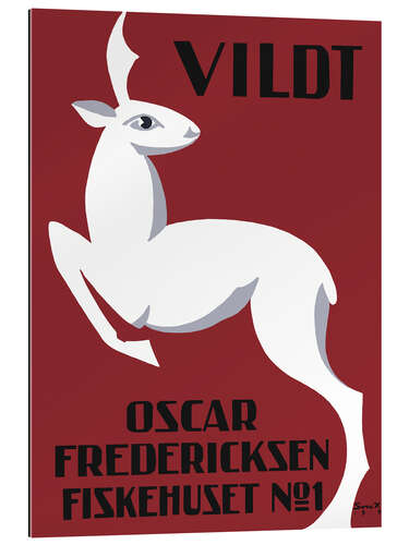 Gallery print Vildt - Oscar Fredericksen Fiskehuset No. 1 (duński)