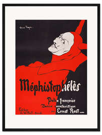 Gerahmter Kunstdruck Mephistopheles (französisch)