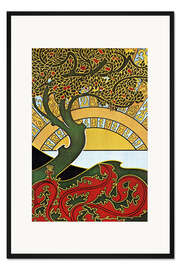 Gerahmter Kunstdruck Freie Ästhetik