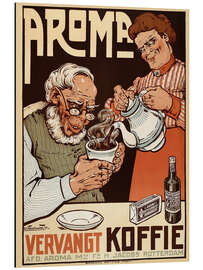 Magnettafel Aroma Kaffee (niederländisch)