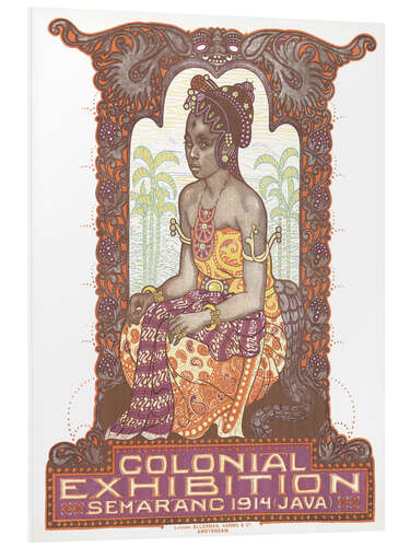 Foam board print Colonial Exhibition 1914