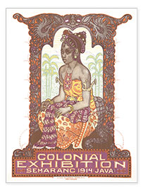 Poster Kolonialausstellung 1914 (englisch)