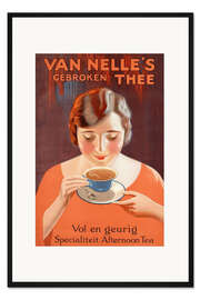 Gerahmter Kunstdruck Van Nelle Tee (niederländisch)