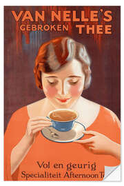 Wall sticker Van Nelle tea (Dutch)