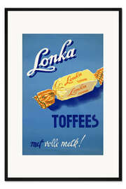 Gerahmter Kunstdruck Lonka Toffees (niederländisch)