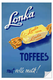 Naklejka na ścianę Lonka Toffees (Dutch)