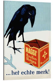 Aluminium print Maggi Bouillon-Blokjes - Vintage Advertising Collection