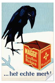 Wandsticker Maggi Brüh Würfel (niederländisch)