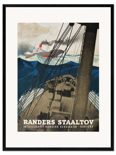 Gerahmter Kunstdruck Randers Staaltov