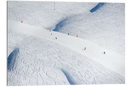 Galleritryck Distant ski slope near Kleine Scheidegg