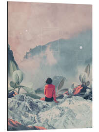 Magnettafel In der 17. Dimension verloren